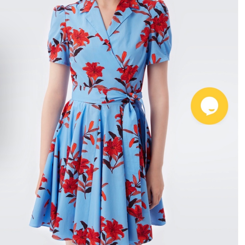 NWT Diane Von Furstenberg Evalina Dress size 12